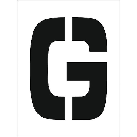 Nmc Individual Character Stencil 12" Number Set, PMC12-G PMC12-G