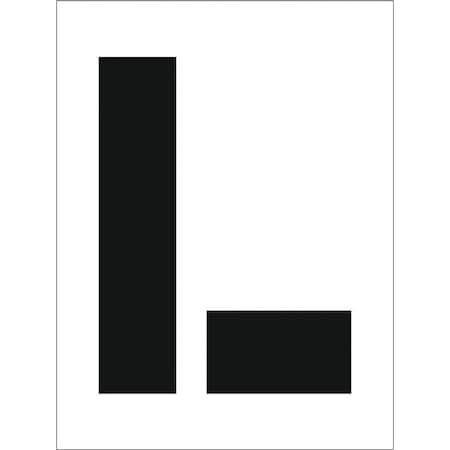 Nmc Individual Character Stencil 12" Number Set, PMC12-L PMC12-L