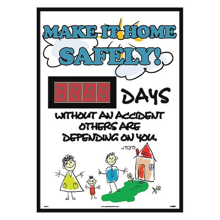 Nmc Make It Home Safely Digital Scoreboard, DSB52 DSB52