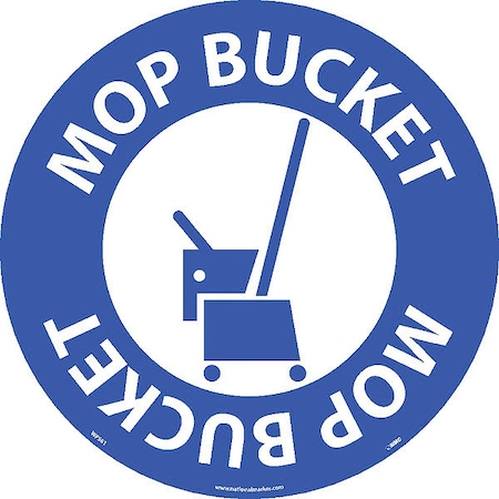 Nmc Mop Bucket Walk On Sign, WFS61 WFS61