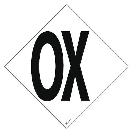 Nmc Nfpa Label Symbol 4", Pk5, Subject Matter: Hazard Communication DCL114