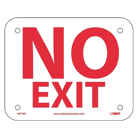 Nmc No Exit Sign M779R