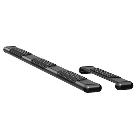 Luverne 6" Black Powder Coated Aluminum Side Steps 584100-571164