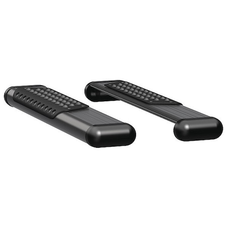 Luverne 6" Black Powder Coated Aluminum Side Steps 584036-570741