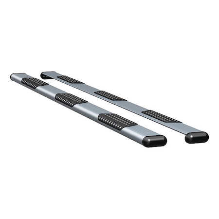 Luverne 6" Silver Powder Coated Aluminum Side Steps 583125-571117