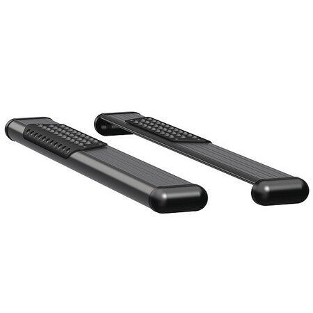 Luverne 6" Black Powder Coated Aluminum Side Steps 584054-571441