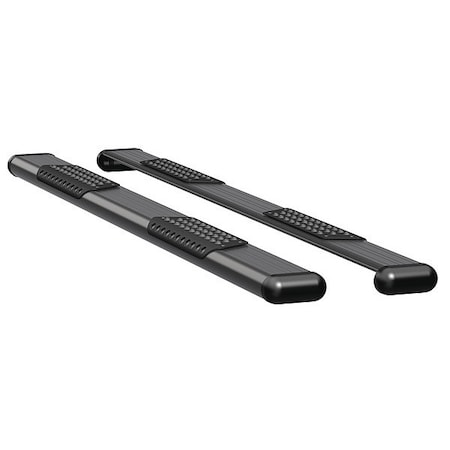 Luverne 6" Black Powder Coated Aluminum Side Steps 584088-571117