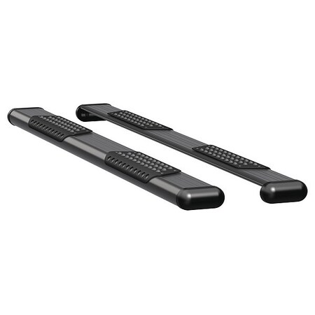 Luverne 6" Black Powder Coated Aluminum Side Steps 584078-570757