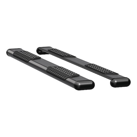 Luverne 6" Black Powder Coated Aluminum Side Steps 584072-571054