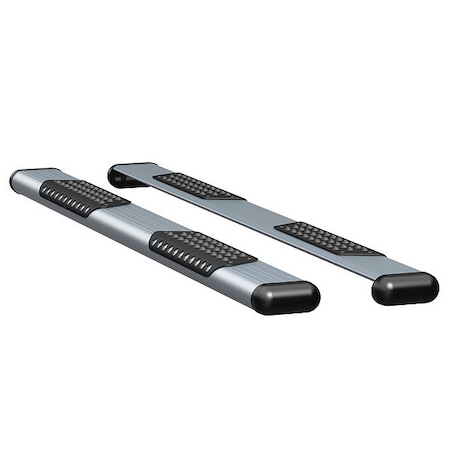 Luverne 6" Silver Powder Coated Aluminum Side Steps 583078-571117