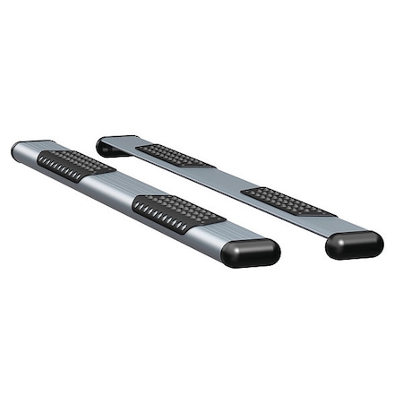 Luverne 6" Silver Powder Coated Aluminum Side Steps 583078-571113