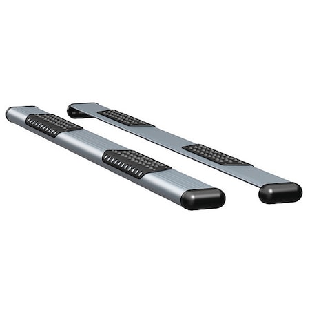 Luverne 6" Silver Powder Coated Aluminum Side Steps 583088-570713