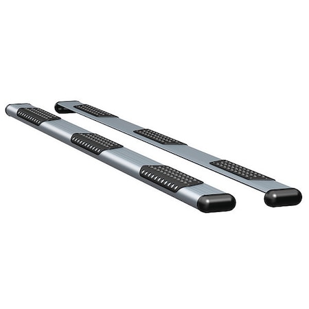 Luverne 6" Silver Powder Coated Aluminum Side Steps 583114-571438