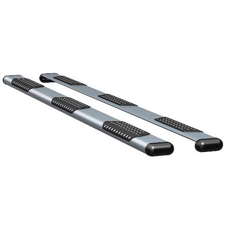 Luverne 6" Silver Powder Coated Aluminum Side Steps 583114-571117