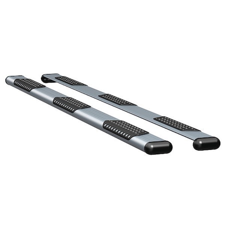 Luverne 6" Silver Powder Coated Aluminum Side Steps 583114-570829