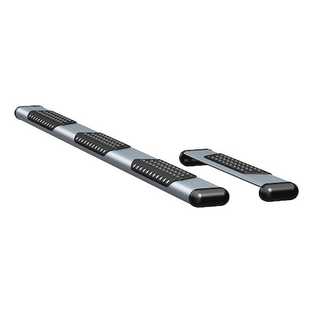 Luverne 6" Silver Powder Coated Aluminum Side Steps 583100-571164