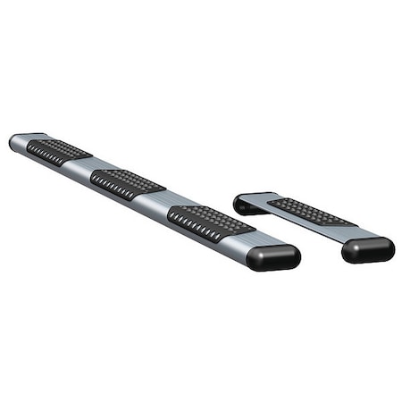 Luverne 6" Silver Powder Coated Aluminum Side Steps 583100-570344