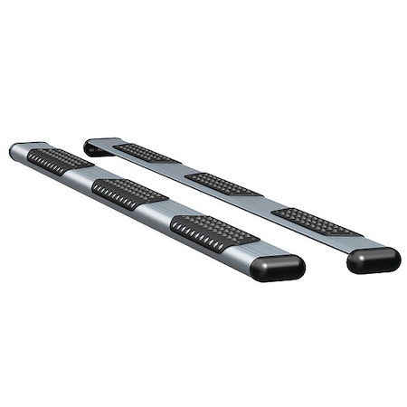 Luverne 6" Silver Powder Coated Aluminum Side Steps 583098-571632