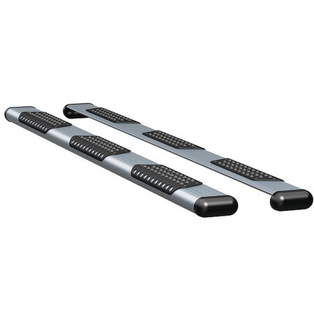 Luverne 6" Silver Powder Coated Aluminum Side Steps 583098-571438