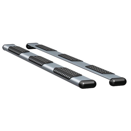 Luverne 6" Silver Powder Coated Aluminum Side Steps 583098-570938