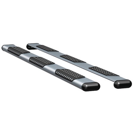Luverne 6" Silver Powder Coated Aluminum Side Steps 583098-570237