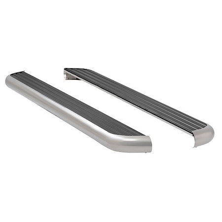 Luverne 6-1/2" Polished Stainless Steel Aluminum Running Boards 575098-571438
