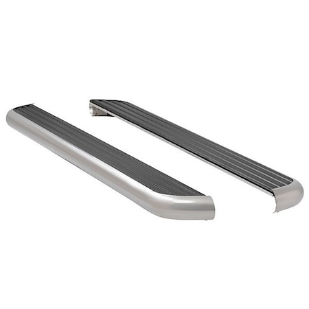 Luverne 6-1/2" Polished Stainless Steel Aluminum Running Boards 575098-571032