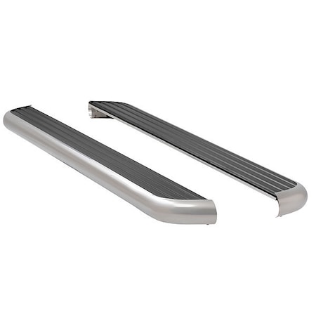 Luverne 6-1/2" Polished Stainless Steel Aluminum Running Boards 575098-570938