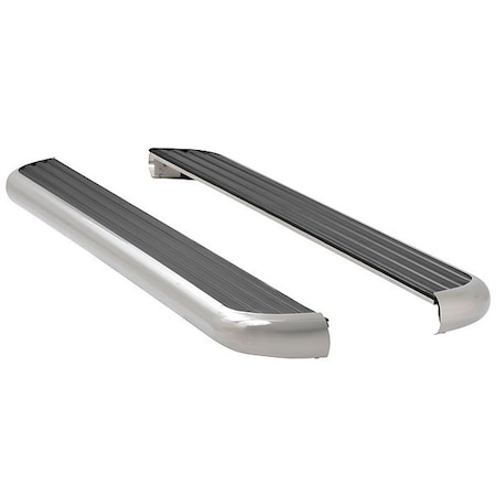 Luverne 6-1/2" Polished Stainless Steel Aluminum Running Boards 575088-571632