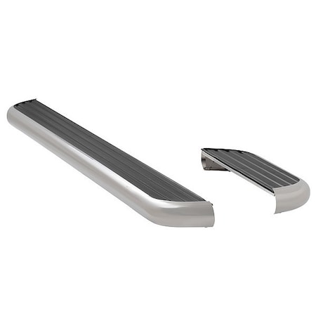 Luverne 6-1/2" Polished Stainless Steel Aluminum Running Boards 575100-571164