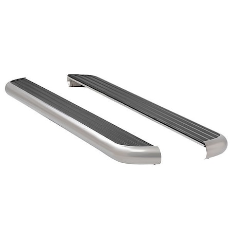 Luverne 6-1/2" Polished Stainless Steel Aluminum Running Boards 575098-571529