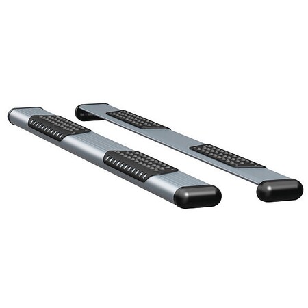 Luverne 6" Silver Powder Coated Aluminum Side Steps 583078-570232