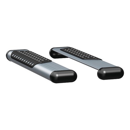 Luverne 6" Silver Powder Coated Aluminum Side Steps 583036-571161