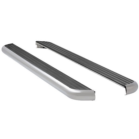 Luverne 6-1/2" Polished Stainless Steel Aluminum Running Boards 575114-571339