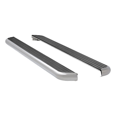 Luverne 6-1/2" Polished Stainless Steel Aluminum Running Boards 575114-571117