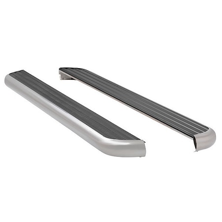 Luverne 6-1/2" Polished Stainless Steel Aluminum Running Boards 575102-571117