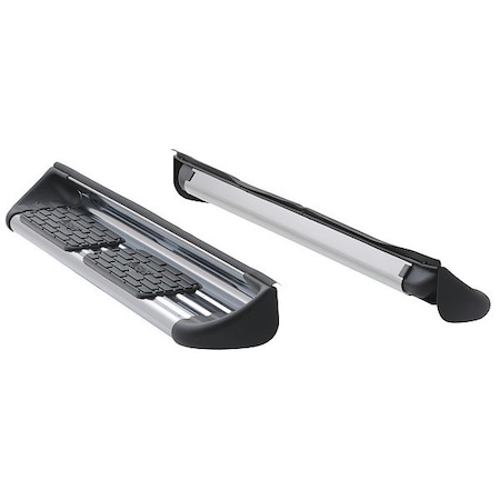 Luverne 7" Polished Stainless Steel Side Entry Steps 481510-571515