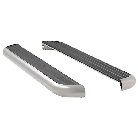 Luverne 6-1/2" Polished Stainless Steel Aluminum Running Boards 575078-571529
