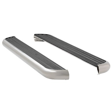 Luverne 6-1/2" Polished Stainless Steel Aluminum Running Boards 575078-570716