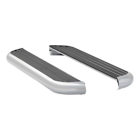 Luverne 6-1/2" Polished Stainless Steel Aluminum Running Boards 575060-571031