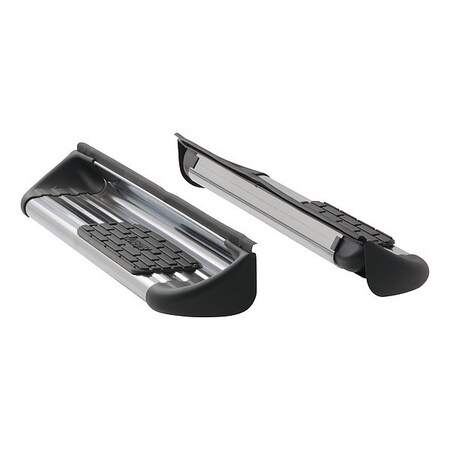 Luverne 7" Polished Stainless Steel Side Entry Steps 481031-571631
