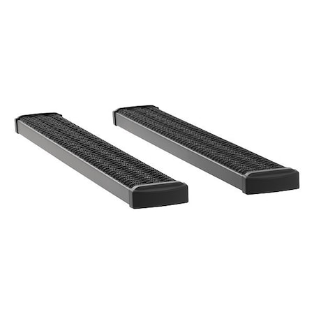 Luverne 7" Black Powder Coated Aluminum Running Boards 415060-401631