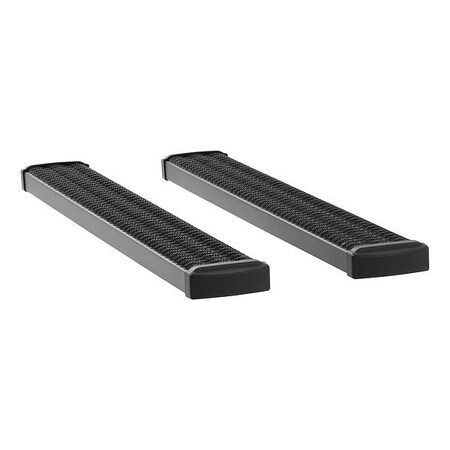 Luverne 7" Black Powder Coated Aluminum Running Boards 415060-400921