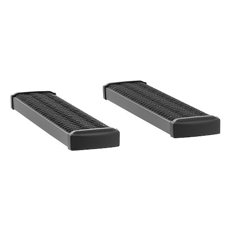 Luverne 7" Black Powder Coated Aluminum Running Boards 415036-400341