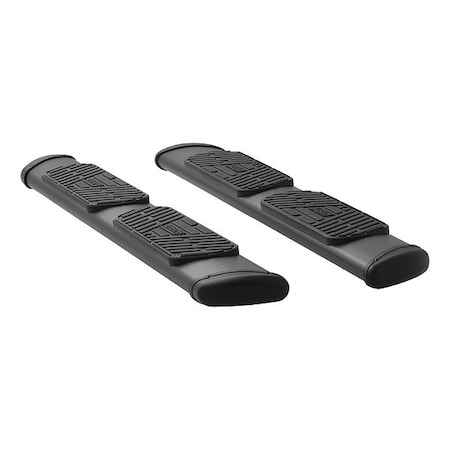 Luverne 7" Black Powder Coated Stainless Steel Side Steps 277078-400752
