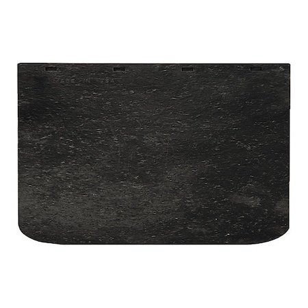 Buyers Products Mudflap, HD, Black, Rubber, 18x12", PK2, 2 PK B1812LSP