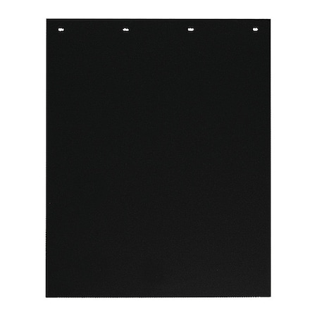 Buyers Products Mudflap, Black, Polymer, 24" x 30", PK2, 2 PK B30PSRPB