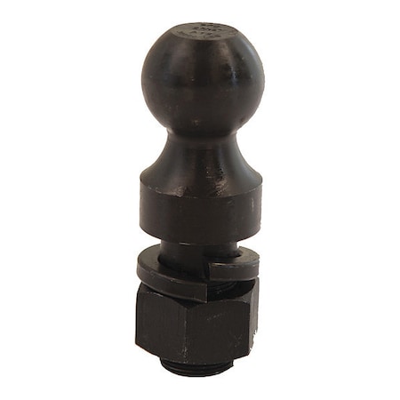 Buyers Products 2-5/16 Inch Black Hitch Ball With 1-1/2 Shank Diameter x 2-3/4 Long+1 Inch Riser 1802056