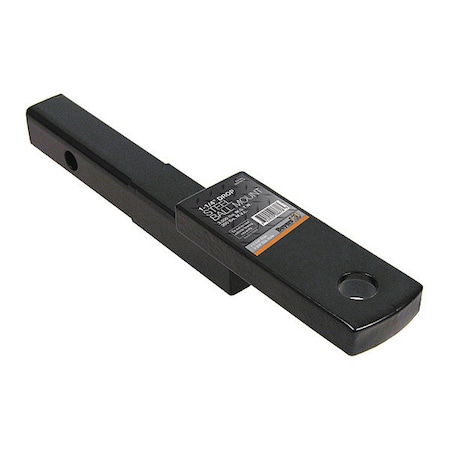 Buyers Products 1-1/4 Inch Basic Fixed Flat Ball Mount Black 1803100CR