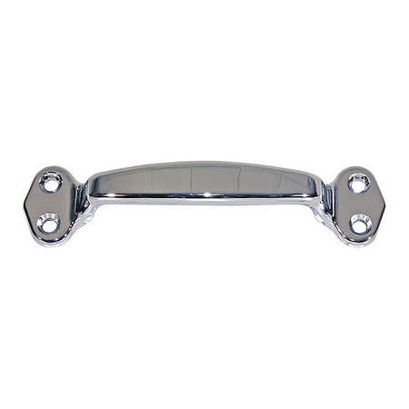 Buyers Products Chrome Plated Die-Cast Zinc Alloy Grab Handle - 8.25 Inch Long B2399B2C